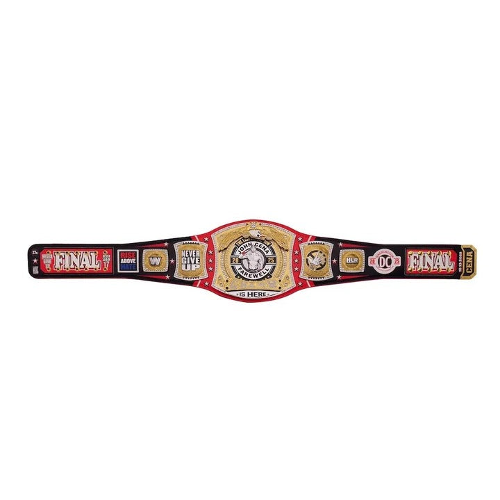 John Cena Farewell 2025 Washington Spinner Championship Replica Title Belt