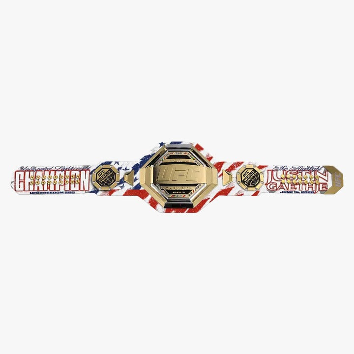 Justin Gaethje UFC Legacy Custom Replica Title Belt