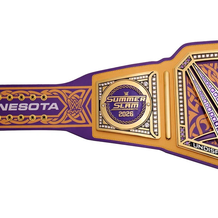 SummerSlam 2026 Minneapolis Championship Replica Title Belt