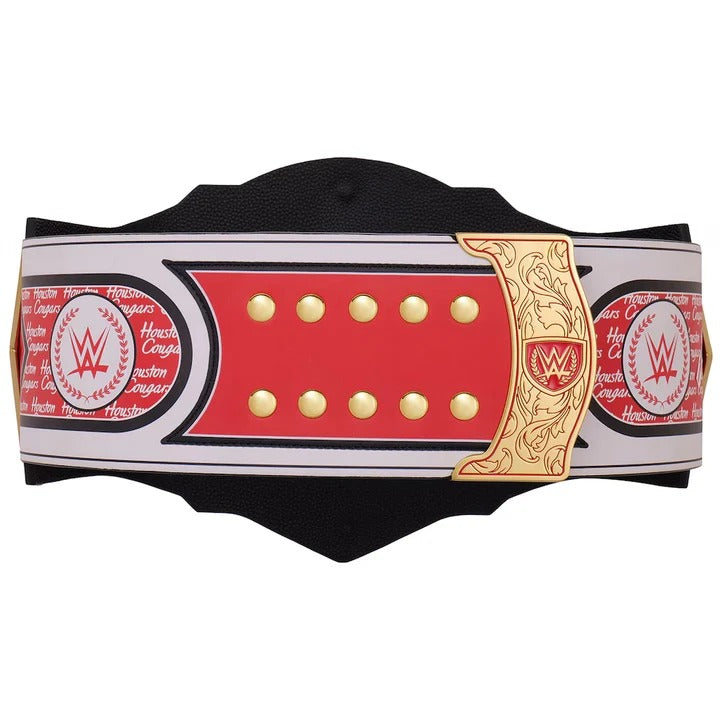 Houston Cougars WWE Legacy Title Belt