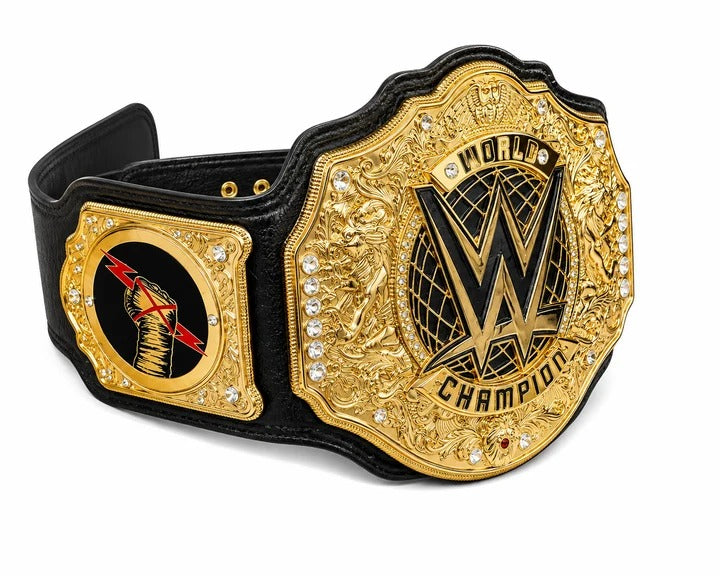 WWE World Champion Belt Premium Gold Wrestling Championship Replica