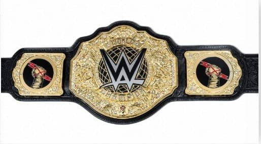 WWE World Champion Belt Premium Gold Wrestling Championship Replica