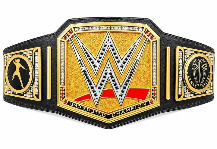WWE Roman Reigns Undisputed Championship Replica Belt Black Gold Edition