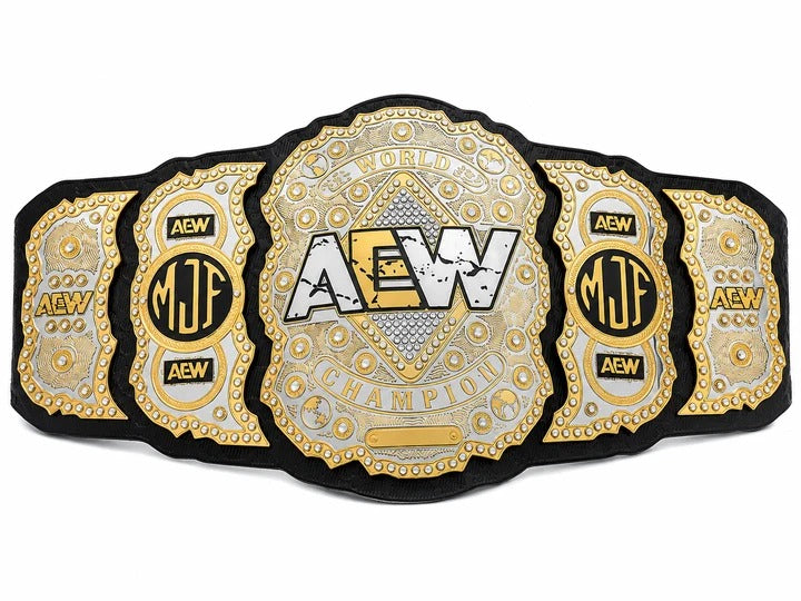 AEW MJF World Championship Replica Belt Custom Side Plate Edition