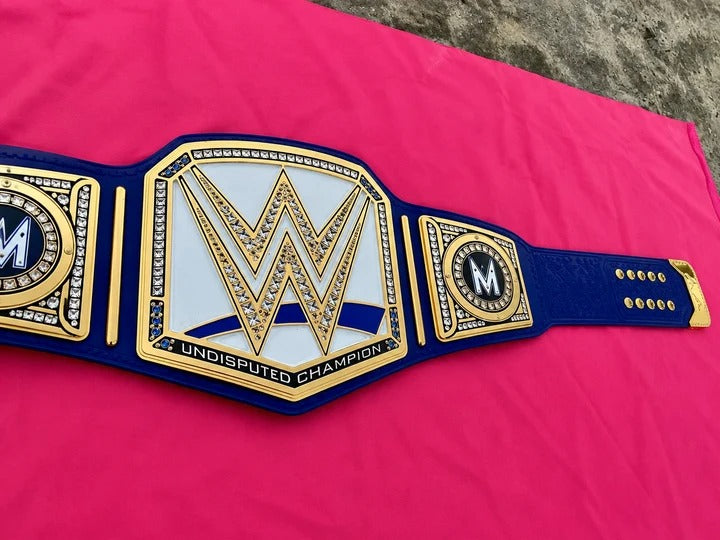 24K GOLD CNC WWE Undisputed Championship Belt