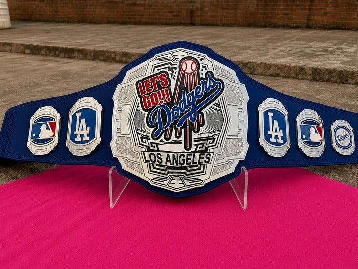 24K Los Angeles Dodgers Championship Belt