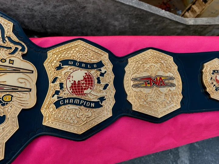 The 24K GOLD TNA World Champion Premium CNC Championship Belt Replica