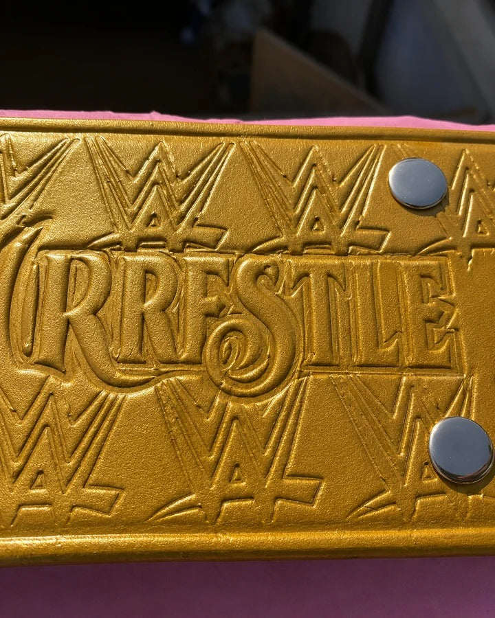 The 24K GOLD Wrestle Mania Premium CNC Championship Belt Replica
