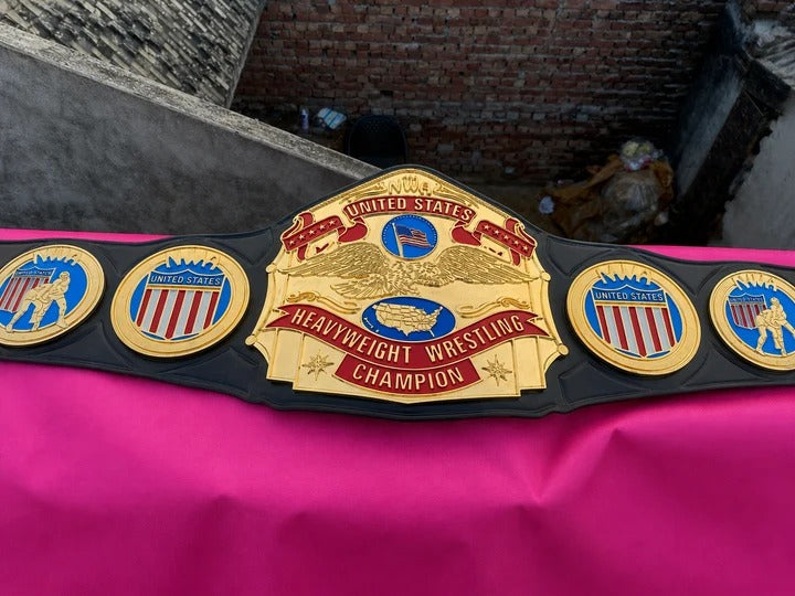 24K CNC United States Heavyweight Wrestling Championship Belt