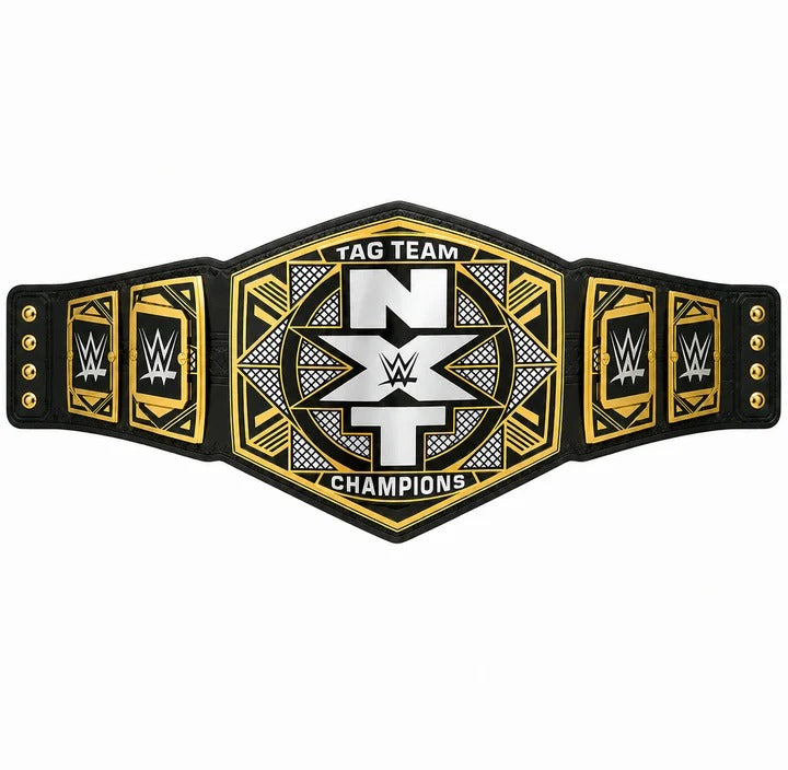 WWE NXT TAG TEAM Brass Championship Belt