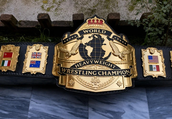 Custom 3D Andre 87 World Heavyweight Wrestling Championship Title HD CNC Title Belt