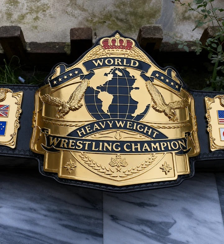 Custom 3D Andre 87 World Heavyweight Wrestling Championship Title HD CNC Title Belt