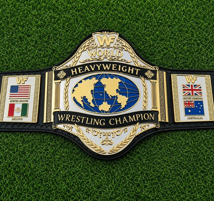 WWF Hogan 86 World Heavyweight Wrestling Championship HD CNC Title Belt