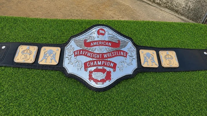 American Heavyweight Wrestling Championship Title HD CNC