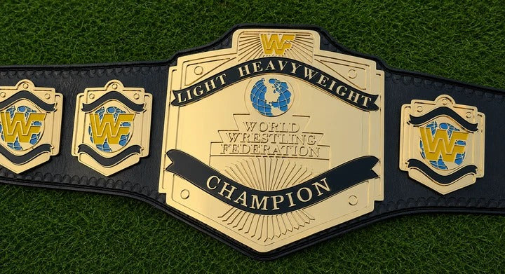 WWF Light Heavyweight World Wrestling Title Belt HD CNC