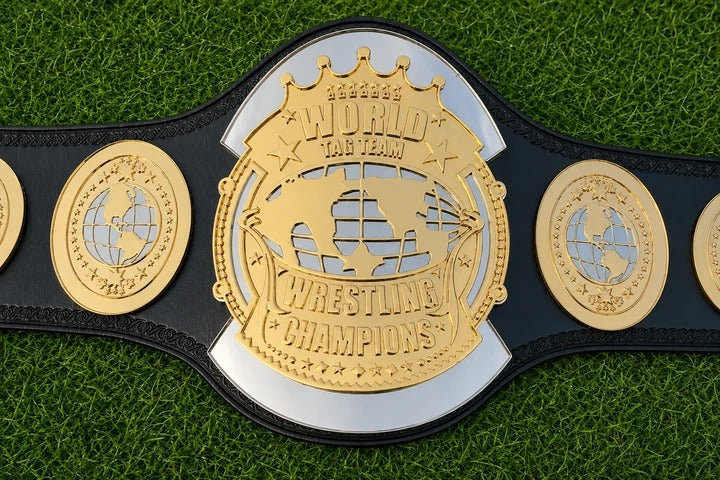 WORLD TAG TEAM Wrestling Championship HD CNC Title Belt