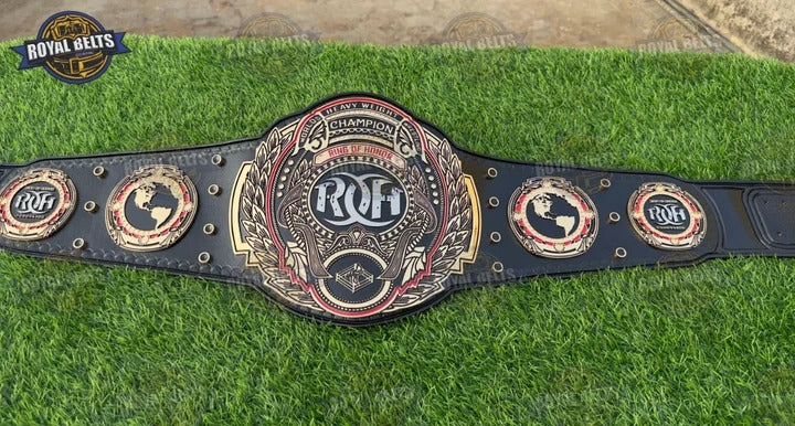 Ring of Honor World Heavyweight Championship Title Belt HD CNC