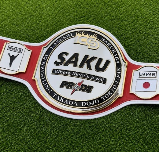 ICS SAKU Championship Title Belt HD CNC