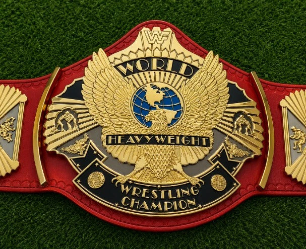 Winged Eagle Wrestling Championship Belts