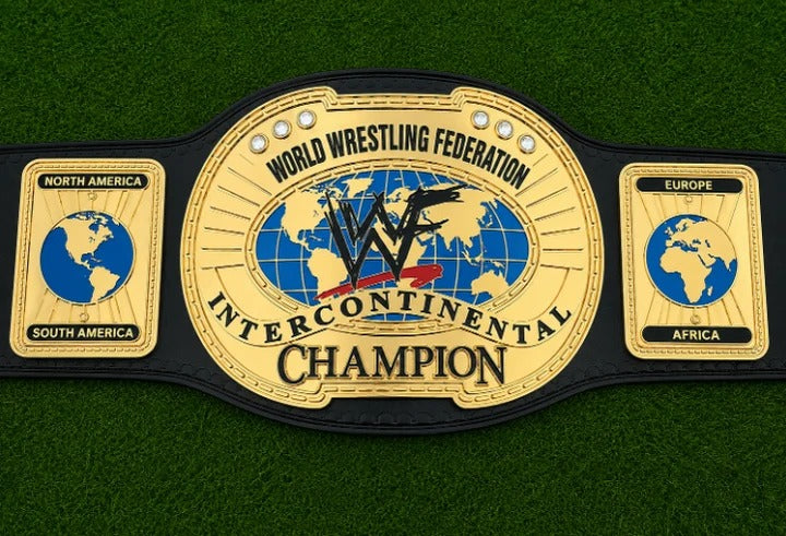 WWF Intercontinental Wrestling Championship Belts
