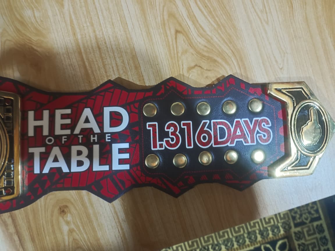 WWE Roman Reigns 1316 Days Signature Series Replica 8mm Belt