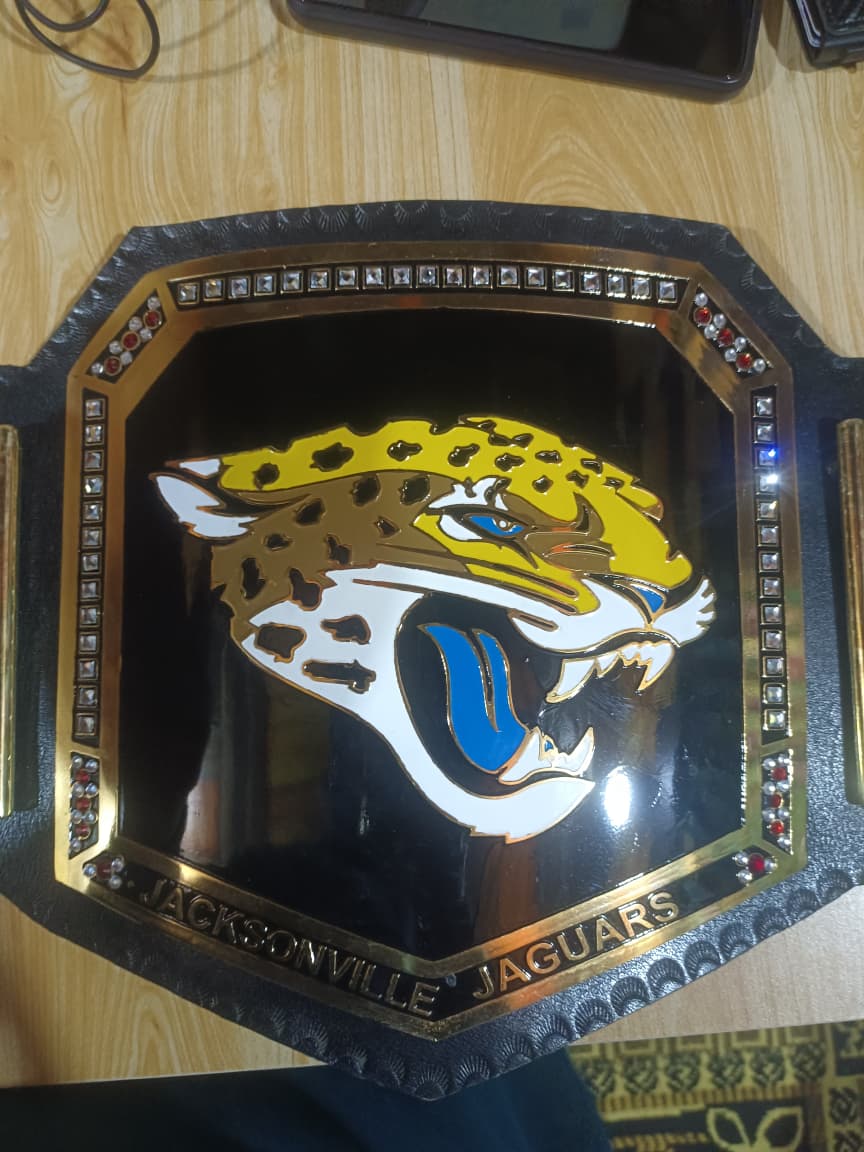 Custom Belt Jacksonville Jaguar