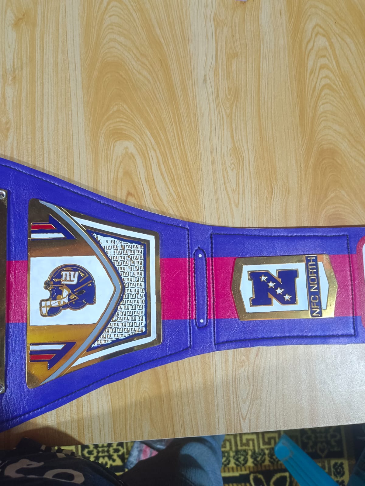 New York Giants WWE Legacy Title Belt