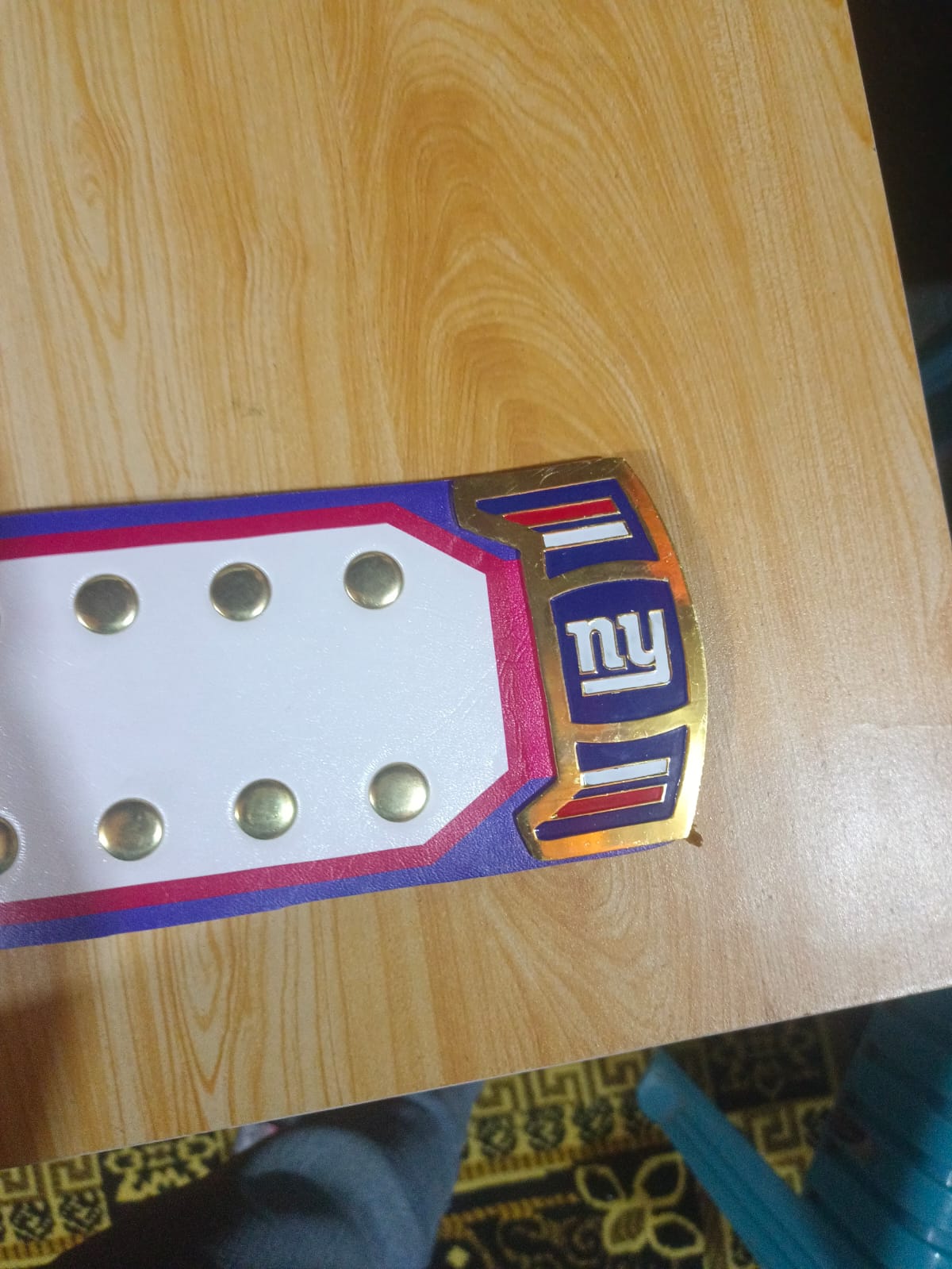 New York Giants WWE Legacy Title Belt