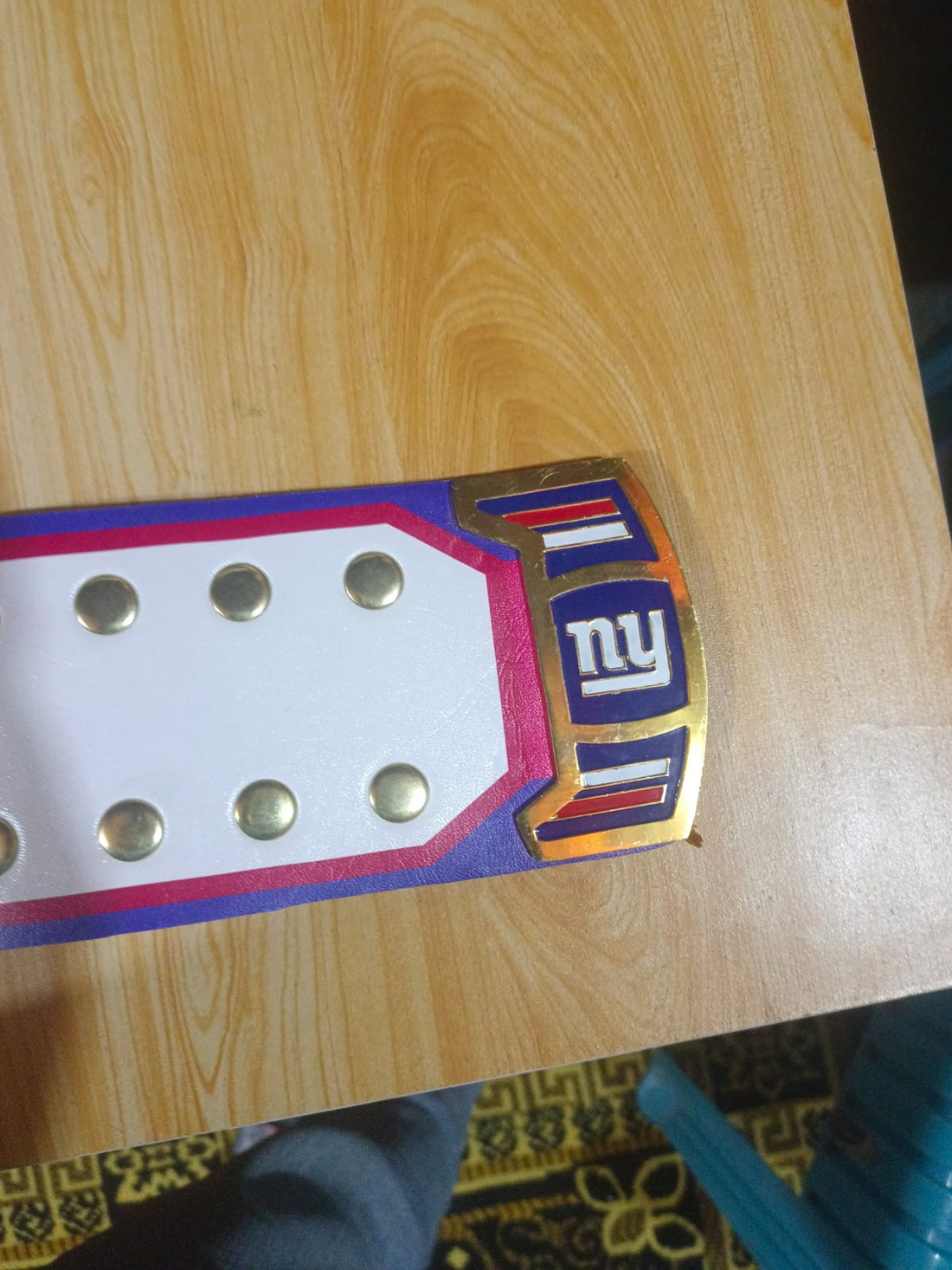 New York Giants WWE Legacy Title Belt