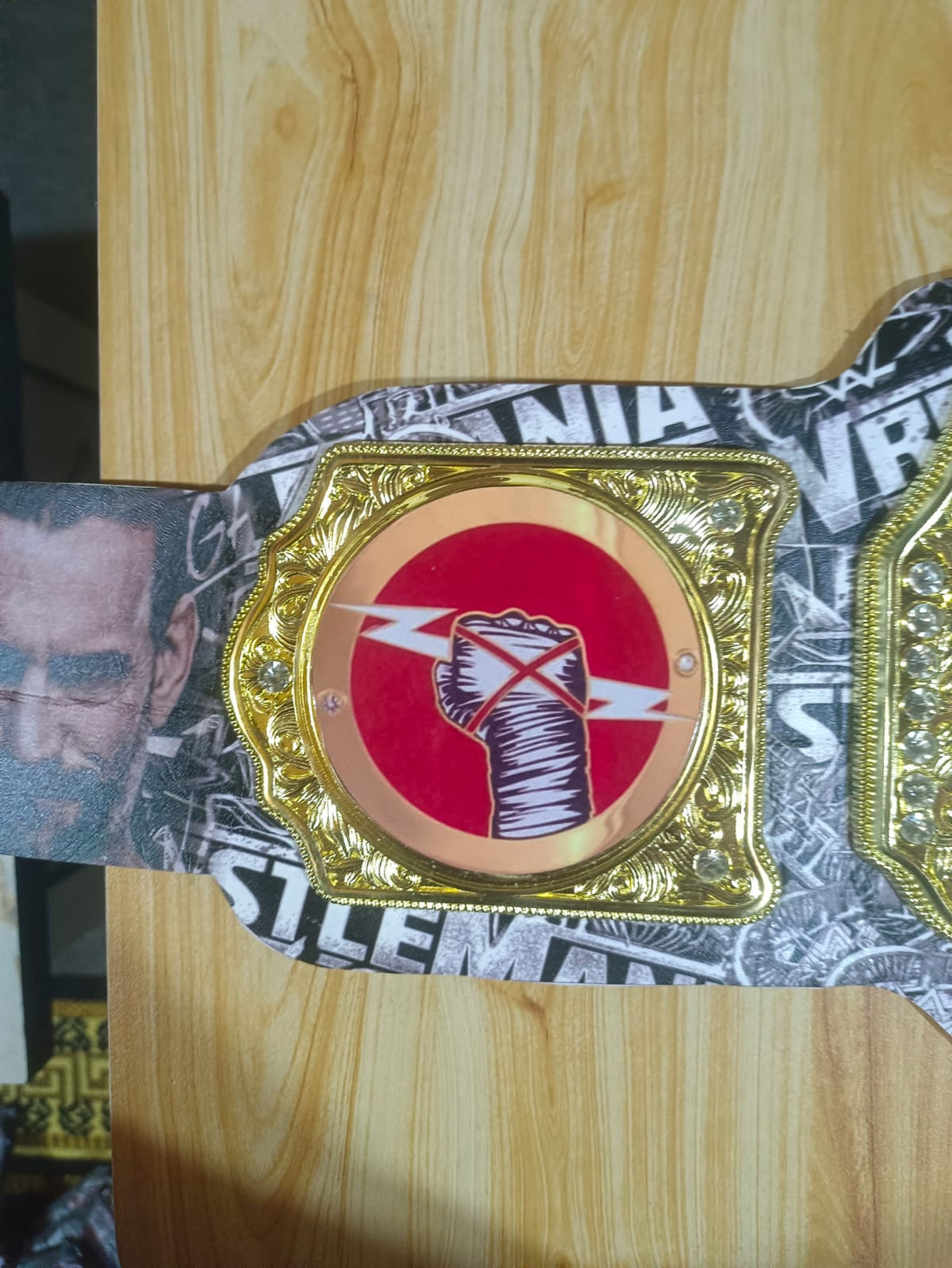 WrestleMania 42 CM Punk vs Roman Reigns Matchup Limited-Edition Championship Title Belt