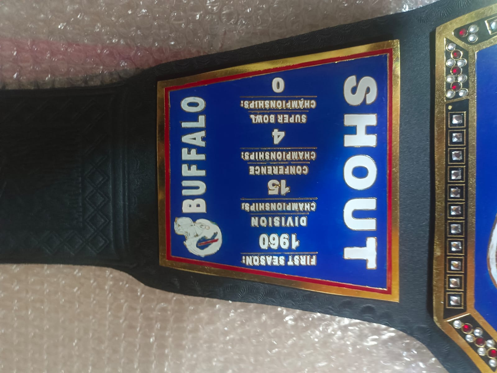 Buffalo Bills WWE Legacy Title Belt