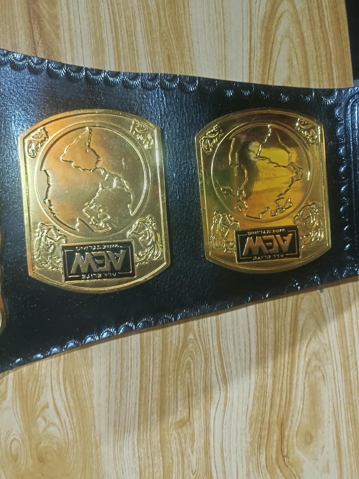 AEW Continental Champion Replica Belt – Gold Wrestling Title