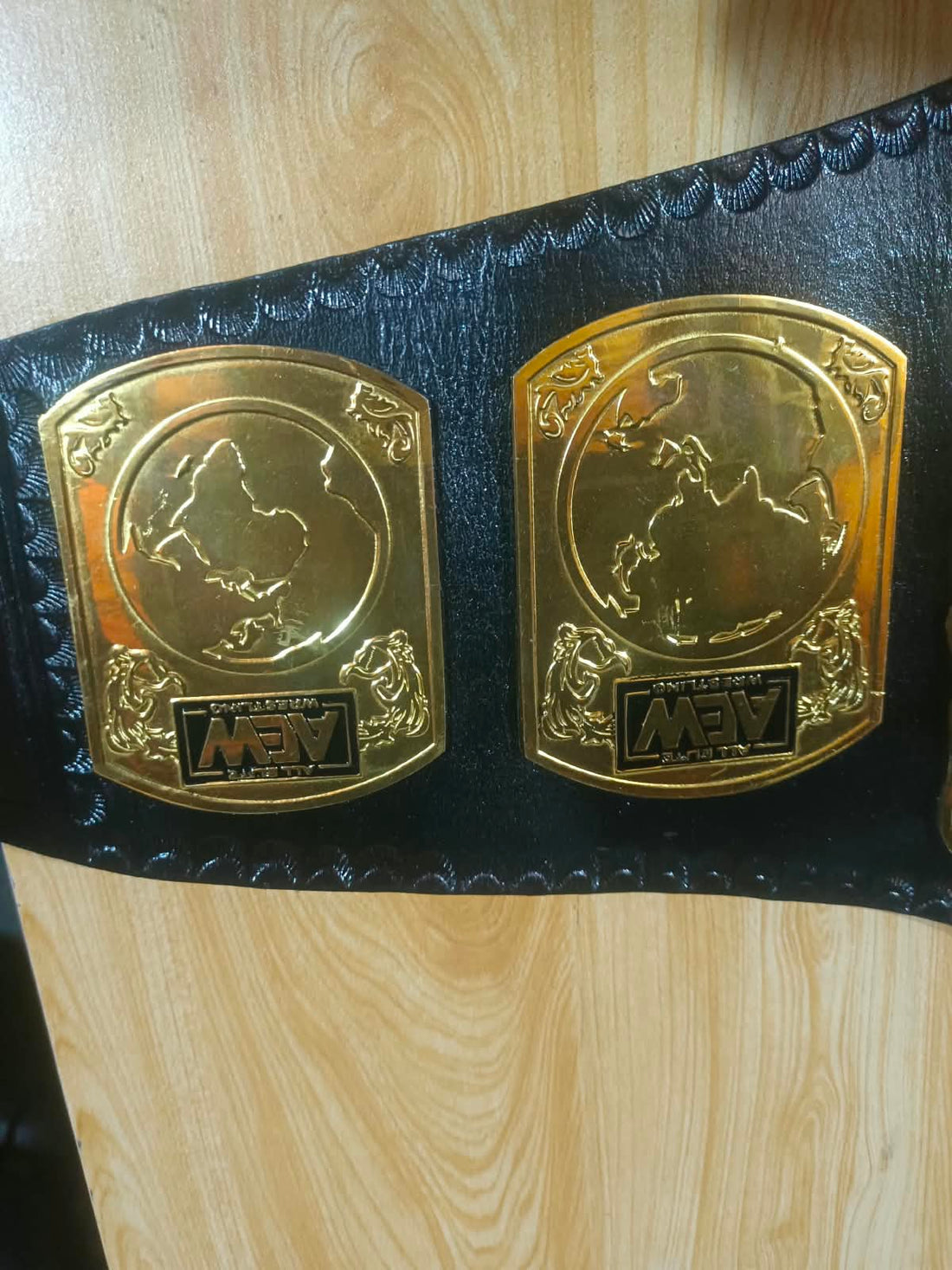 AEW Continental Champion Replica Belt – Gold Wrestling Title