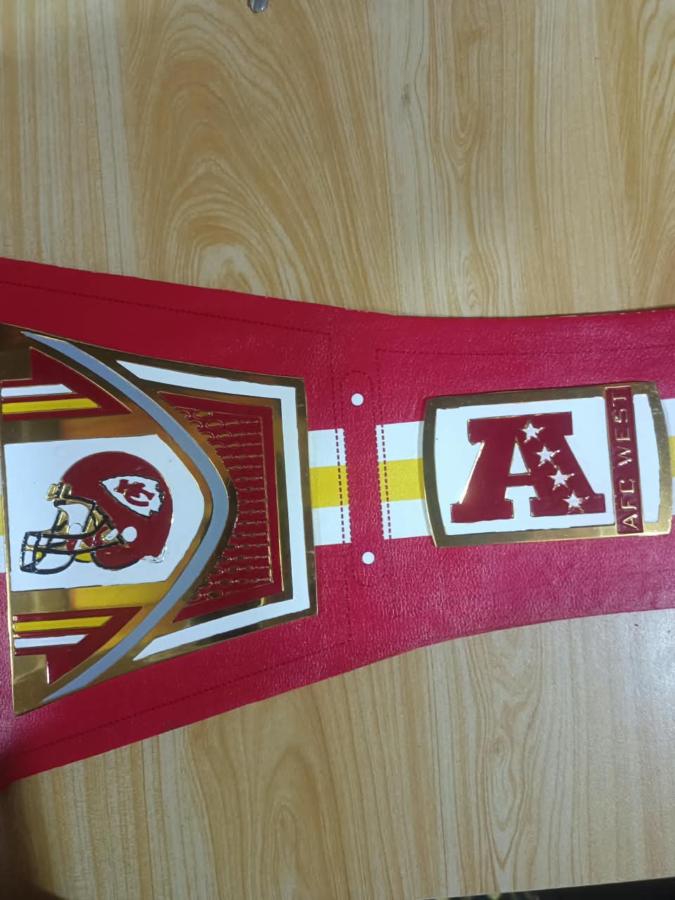 Kansas City Chiefs WWE Legacy Title Belt