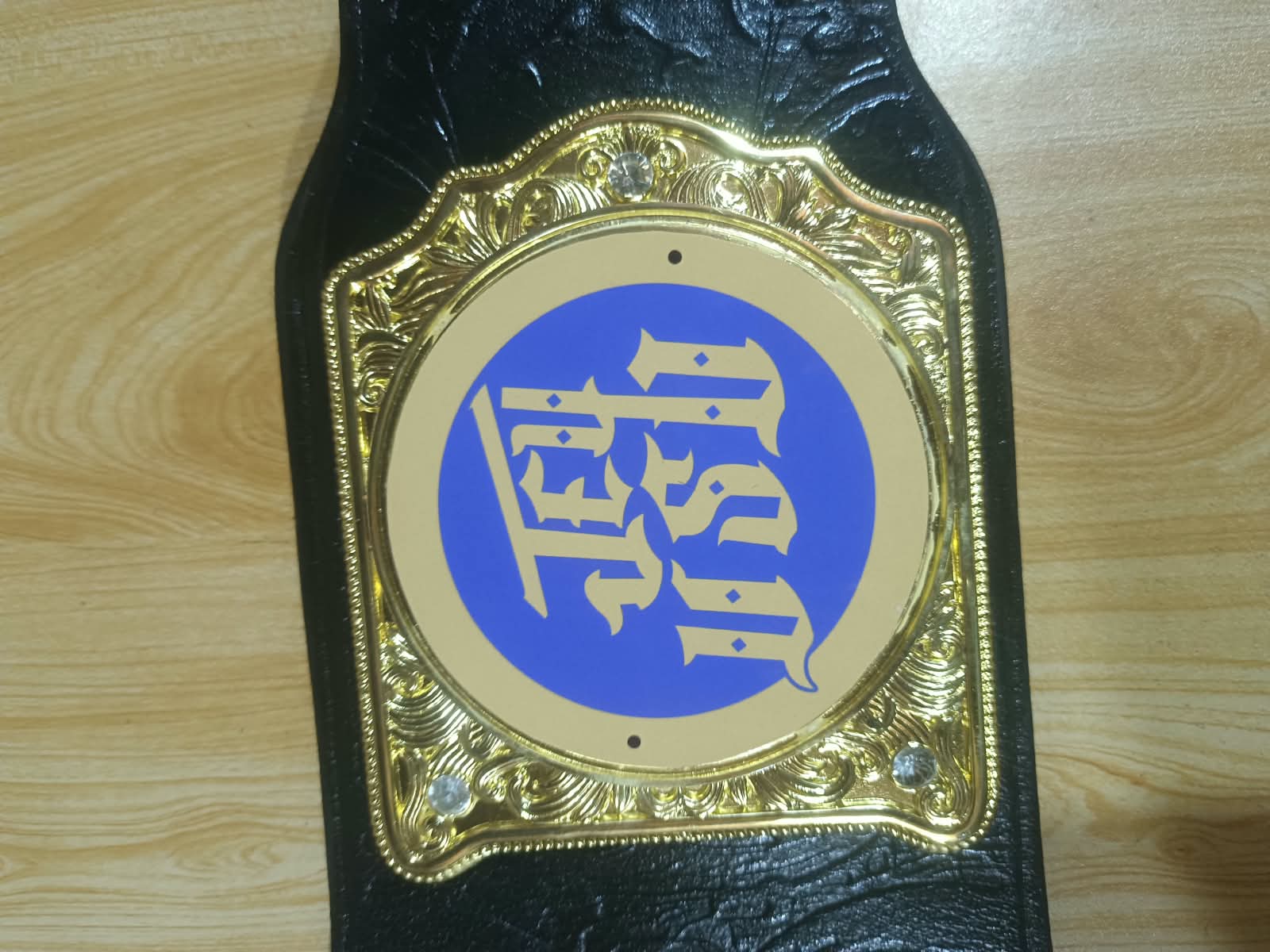 WWE World Heavyweight Championship Replica Belt Jey Uso Custom Side Plates Gold Edition