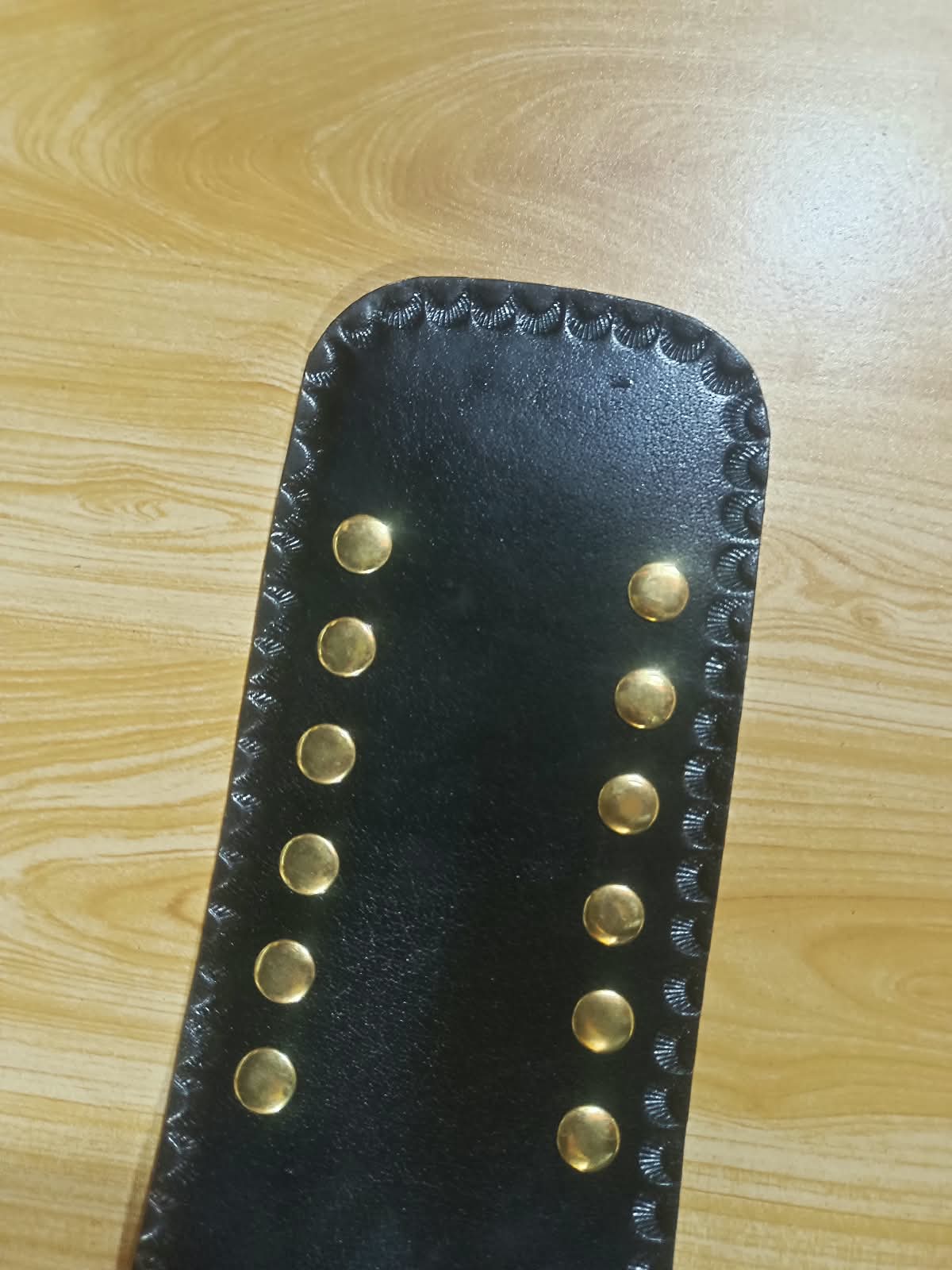 Classic Big Gold wrestling belt replica