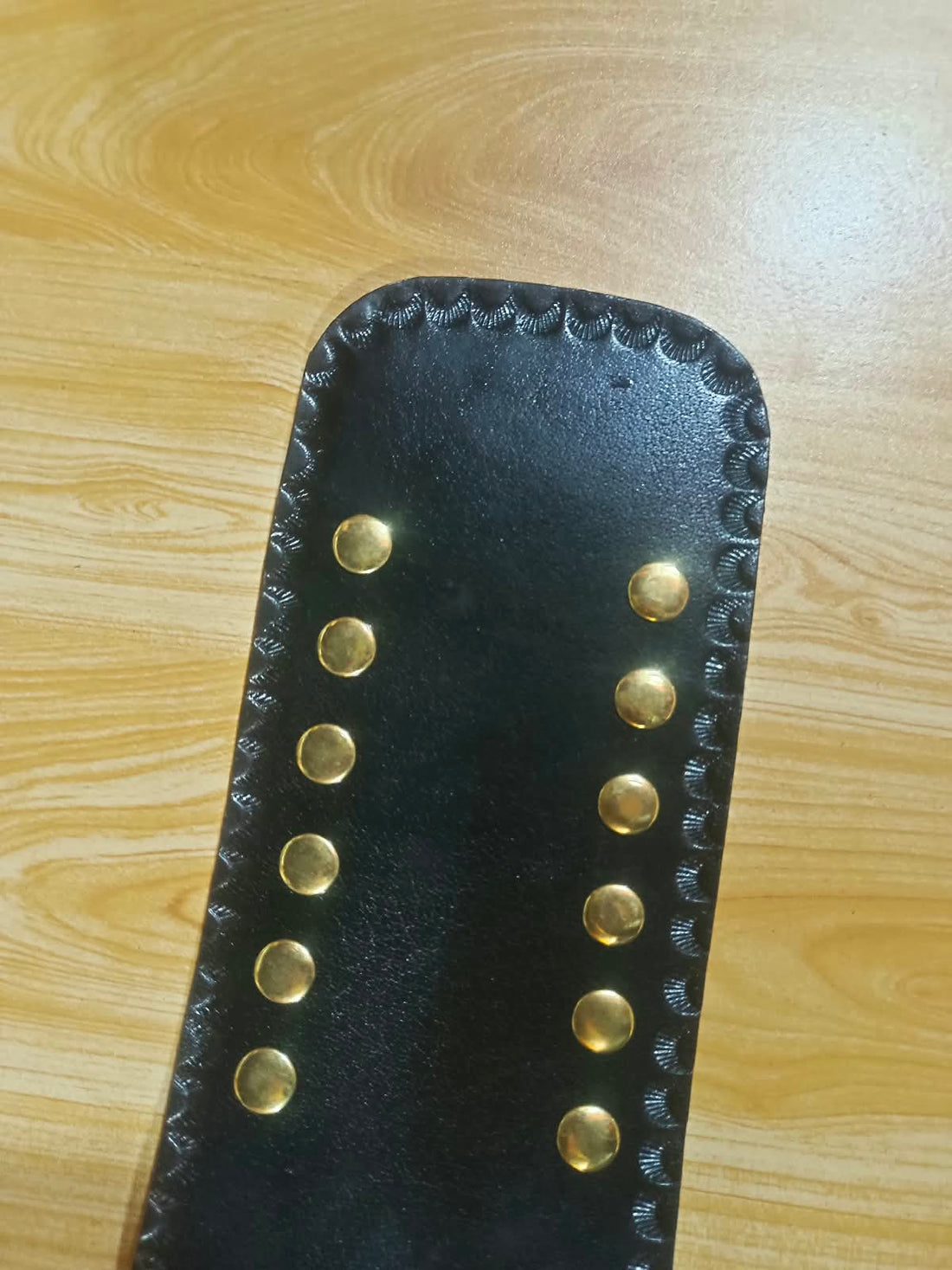 Classic Big Gold wrestling belt replica
