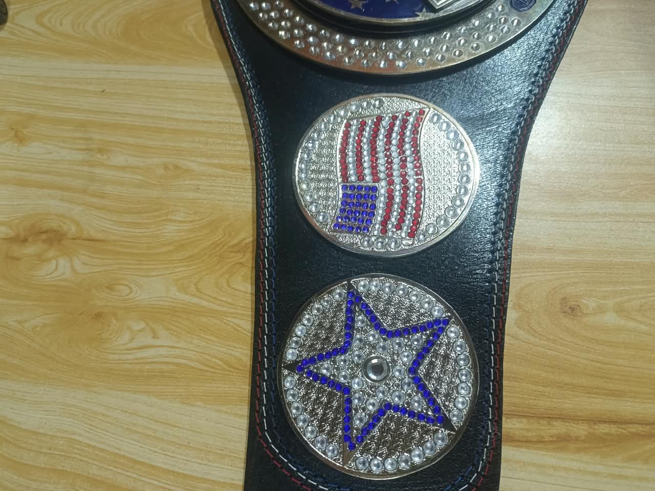 WWE John Cena Autographed United States Spinner Championship Title