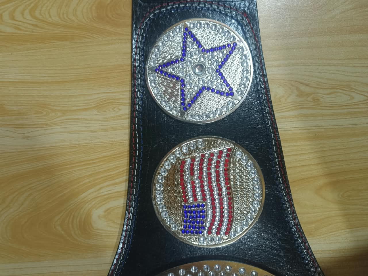 WWE John Cena Autographed United States Spinner Championship Title