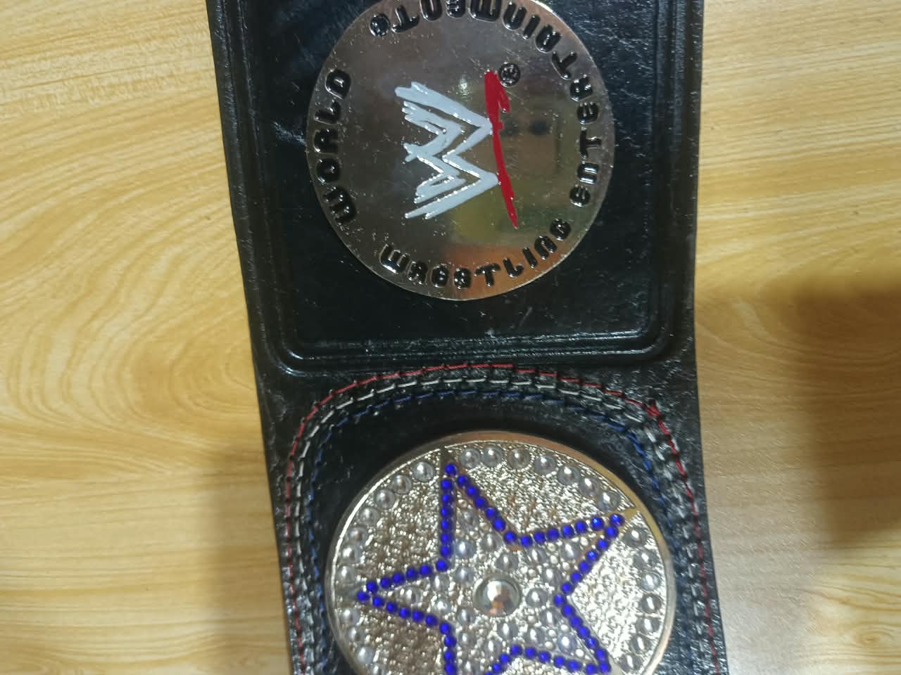 WWE John Cena Autographed United States Spinner Championship Title