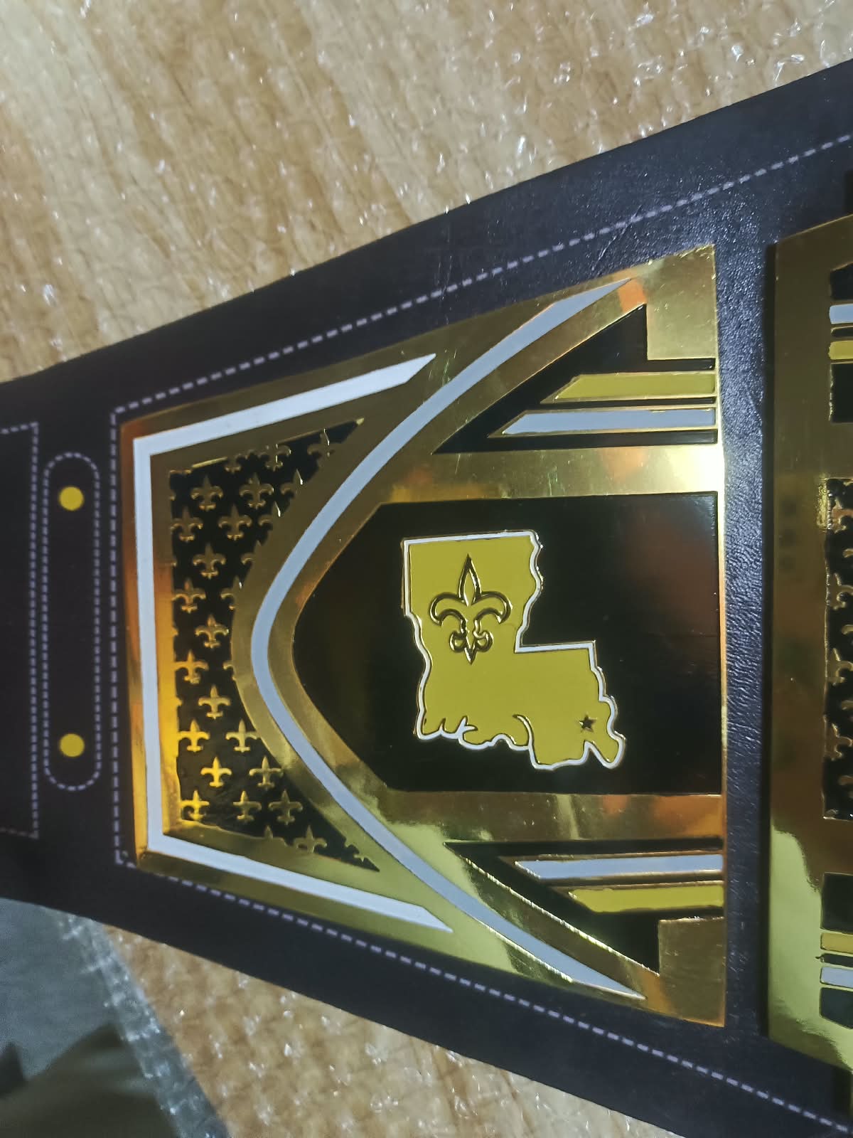 New Orleans Saints WWE Legacy Title Belt
