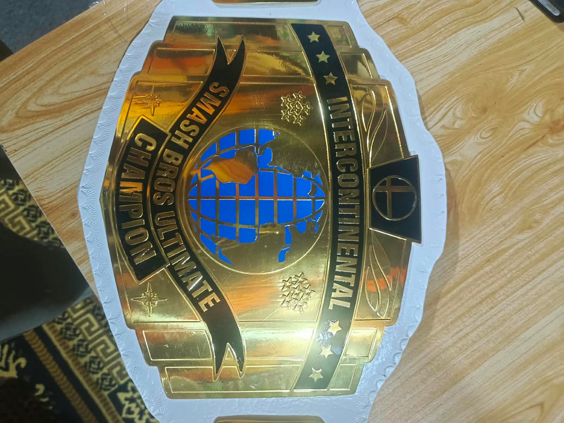 Tag Team Smash Bros Ultimate Custom Championship Wrestling Belt