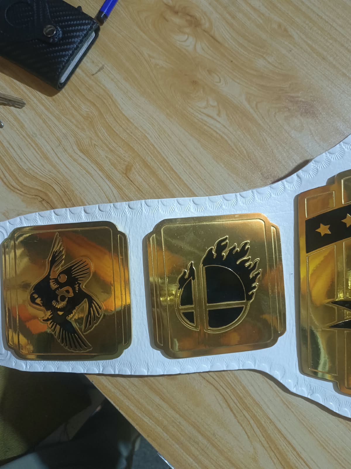 Tag Team Smash Bros Ultimate Custom Championship Wrestling Belt