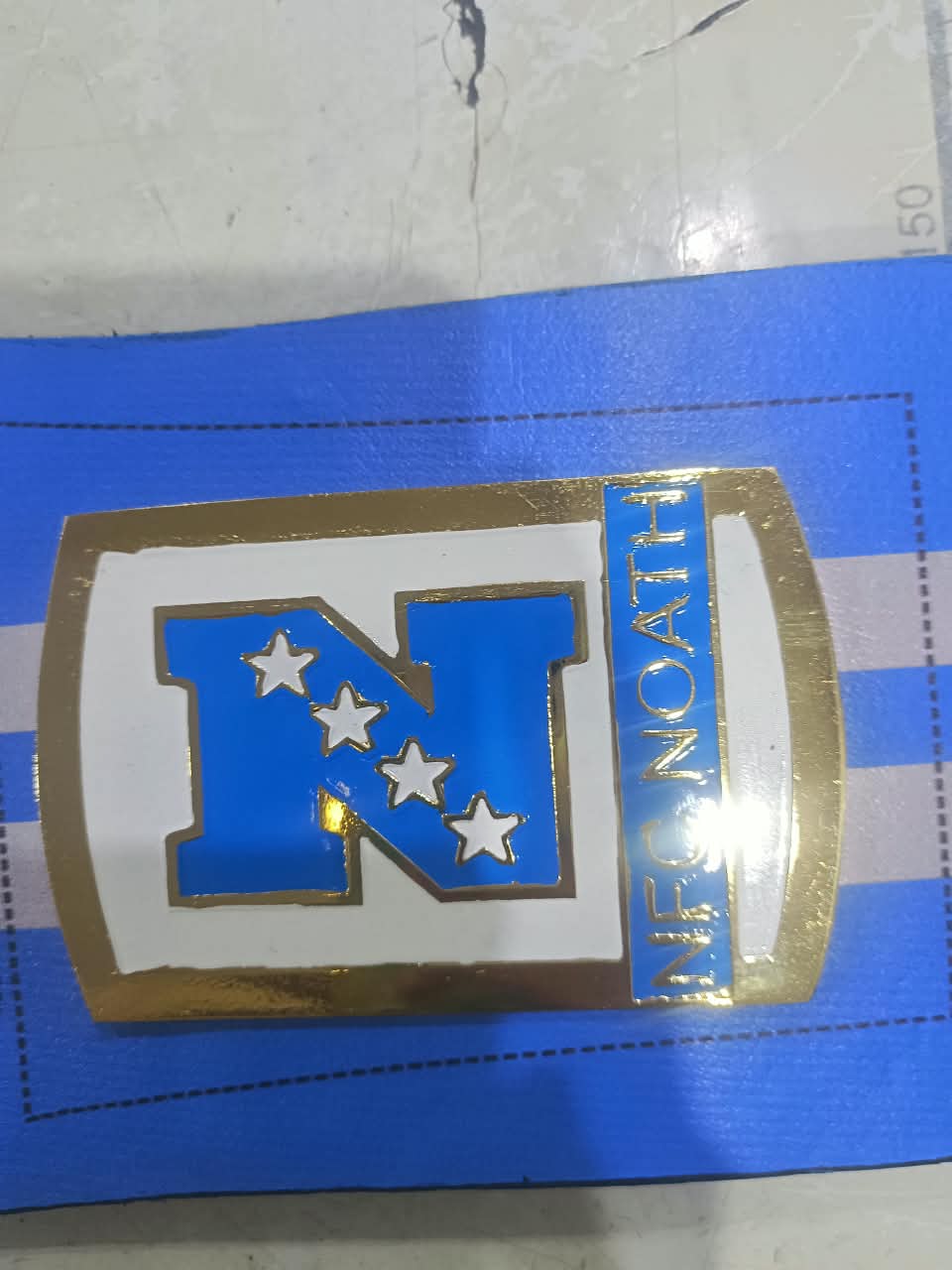 Detroit Lions WWE Legacy Title Belt