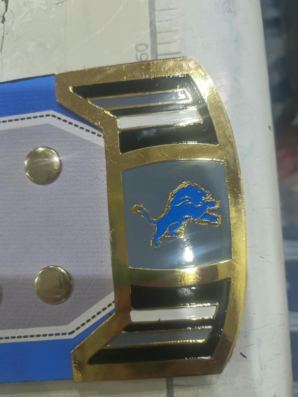 Detroit Lions WWE Legacy Title Belt