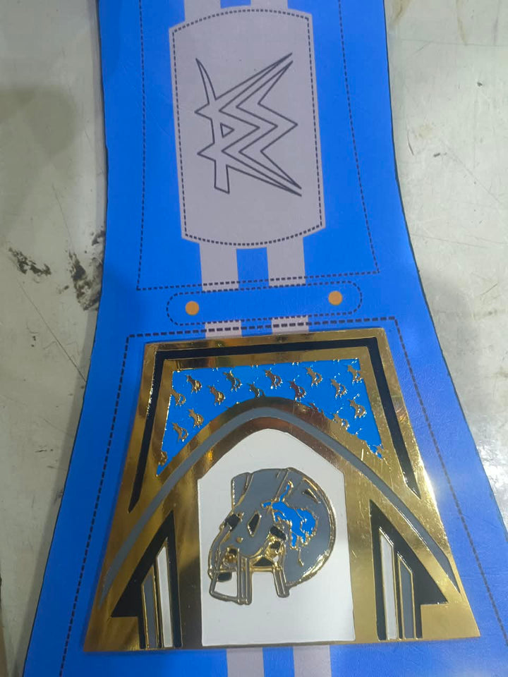 Detroit Lions WWE Legacy Title Belt
