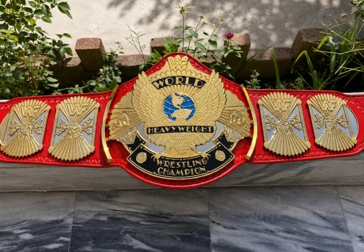Winged Eagle Wrestling Championship Belts