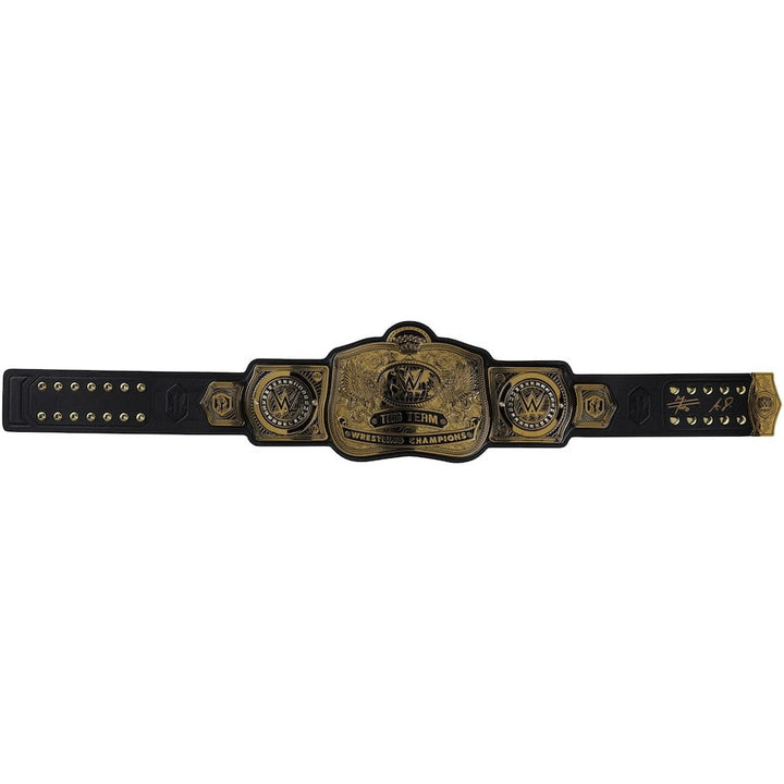 Angelo Dawkins & Montez Ford Street Profits WWE Autographed WWE Tag Team Championship Replica Title Belt Championship Belts Online