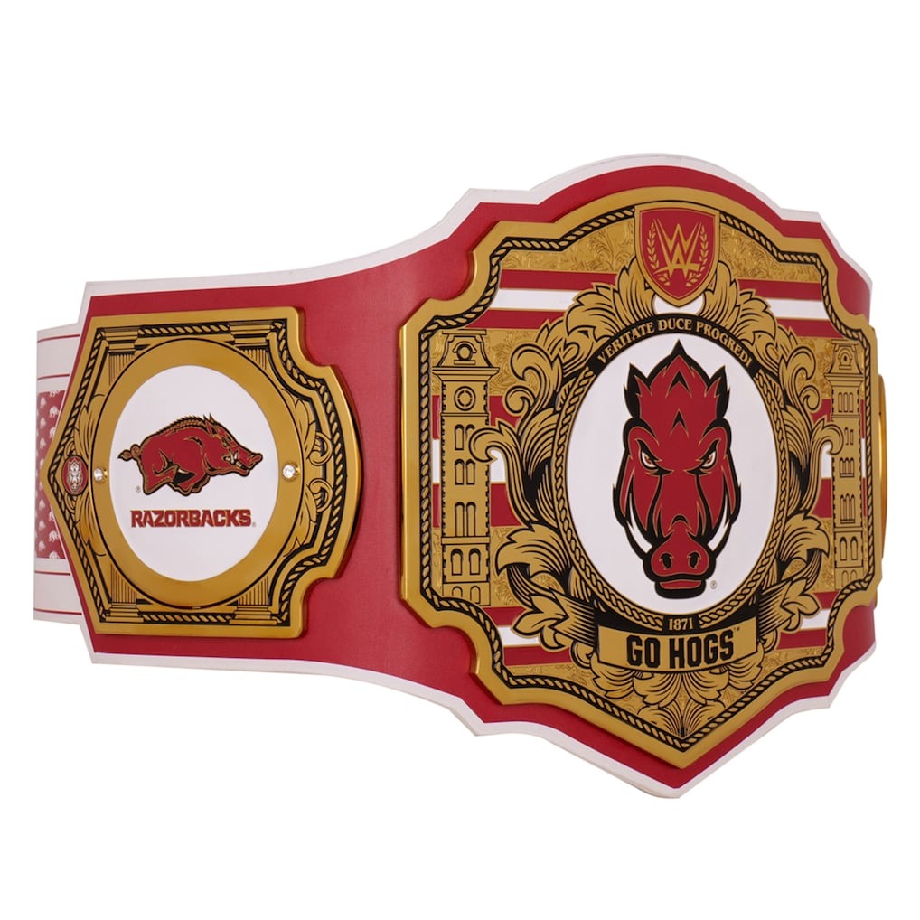 Arkansas Razorbacks WWE Legacy Title Belt Championship Belts Online