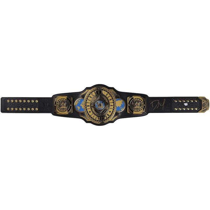 Dominik Mysterio WWE Autographed Intercontinental Championship Replica Title Belt Championship Belts Online